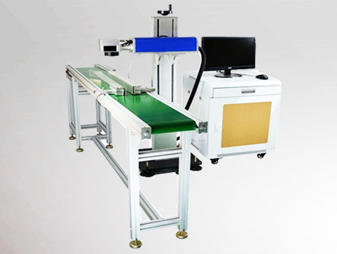 Water / split fiber laser marking machine